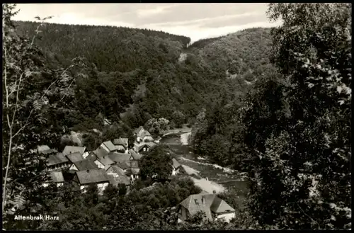 Ansichtskarte Altenbrak Panorama-Ansicht 1967