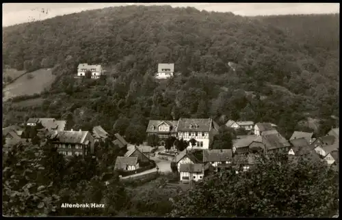 Ansichtskarte Altenbrak Panorama-Ansicht Totalansicht 1962