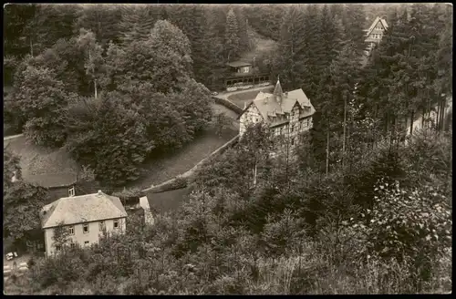 Ansichtskarte Großbreitenbach FDGB-Erholungheim Bad Finkenmühle 1960