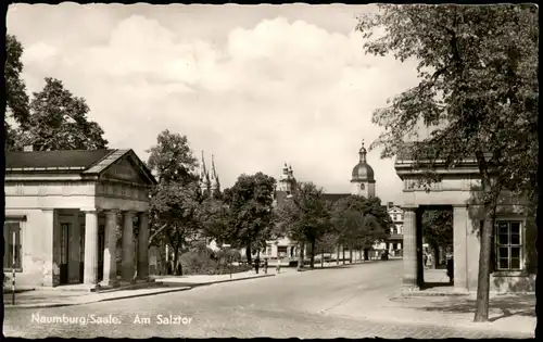 Ansichtskarte Naumburg (Saale) Straßen Partie am Salztor 1959