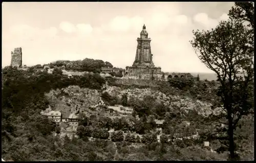 Kelbra (Kyffhäuser) Kyffhäuser Denkmal Blick vom Gietenkopf 1966