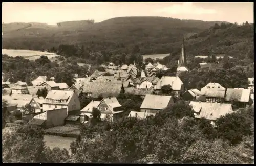 Ansichtskarte Neustadt (Harz) Panorama-Ansicht zur DDR-Zeit 1961