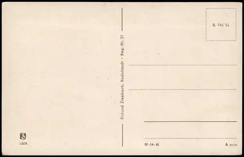 Ansichtskarte Tabarz/Thüringer Wald Partie am Krankenhaus 1954