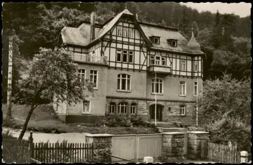 Bad Thal (Thüringen)-Ruhla Bezirks-Konsumschule Schulgebäude 1966/1957