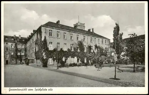 Münstereifel Partie am St. Angela-Kindererholungsheim d. Ursulinen 1950