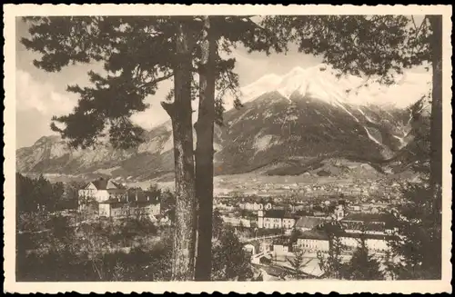 Ansichtskarte Innsbruck Panorama-Ansicht 1940