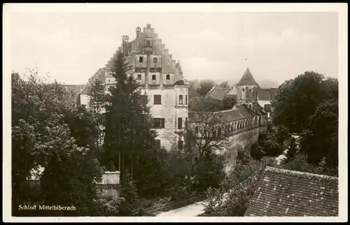 Ansichtskarte Mittelbiberach Schloss Mittelbiberach (Castle Building) 1940