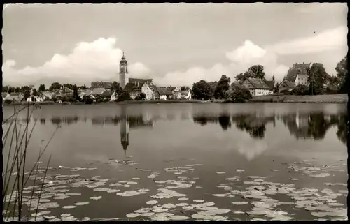 Ansichtskarte Kißlegg im Allgäu Panorama-Ansicht 1964