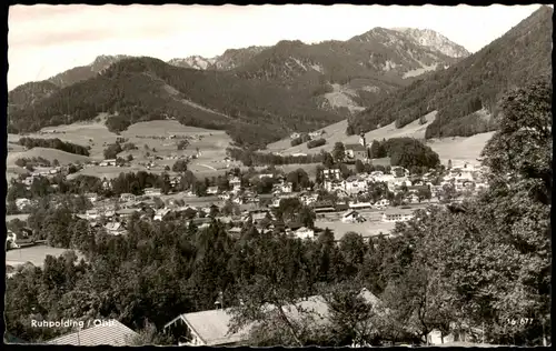 Ansichtskarte Ruhpolding Panorama-Ansicht 1960