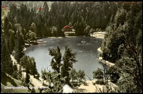 Ansichtskarte Oberaudorf Panorama-Ansicht mit Luegsteinsee 1965