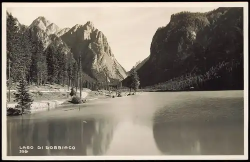 Cartoline Toblach Dobbiaco Lago 1932