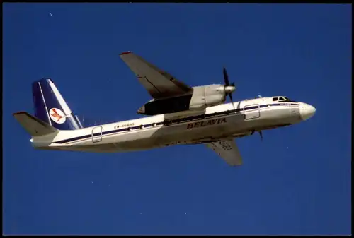 An-24 "BELAVIA", EW-46483, SVO. Flugzeug Airplane Avion 1996/2002