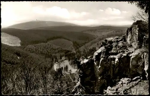 Ansichtskarte Bad Harzburg Umland-Ansicht Region Rabenklippe 1960