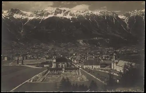 Foto Innsbruck Blick über die Stadt 1926 Privatfoto