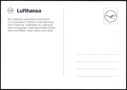 Postales Valencia València Museum - Lufthansa Werbung 2009