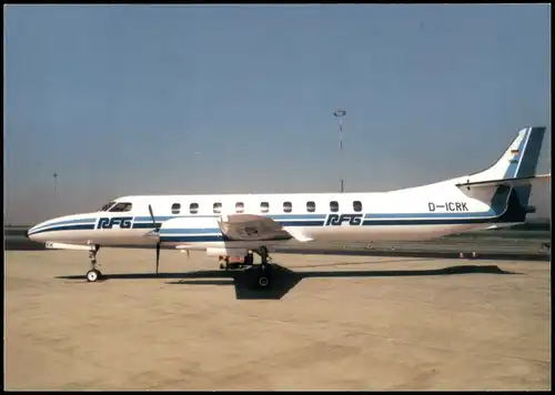 Swearingen Fairchild Metroliner Il Regionalflug. Flugzeug Airplane Avion 1994