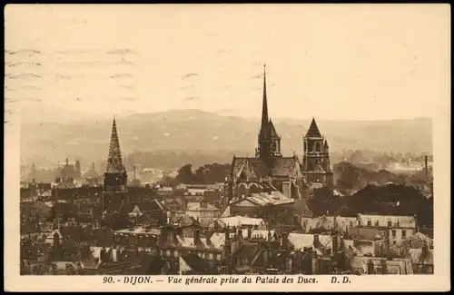 CPA Dijon (Dision) Dijon Panorama-Ansicht 1931