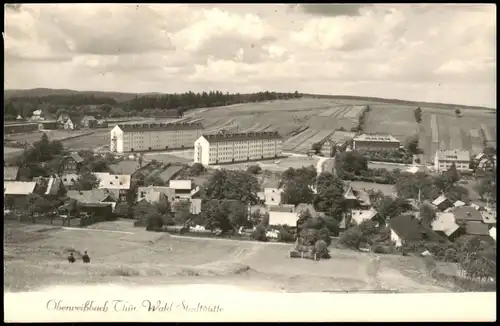 Ansichtskarte Oberweißbach Panorama-Ansicht 1966