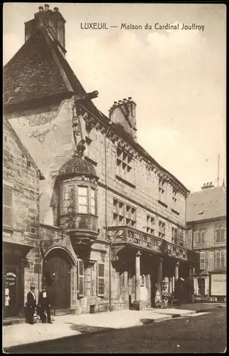 CPA Luxeuil-les-Bains LUXEUIL Maison du Cardinal Jouffroy 1910