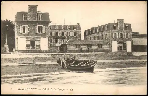 CPA Trébeurden Hôtel de la Plage 1910
