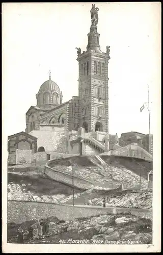 CPA Marseille Notre Dame de la Garde 1910