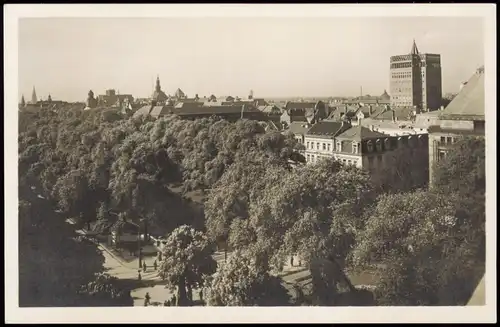 Düsseldorf Königsallee beim Corneliusplatz mit Wilhelm Marx-Haus 1930