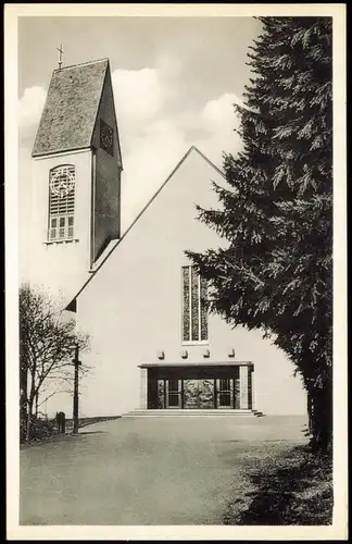 Ansichtskarte Göllsdorf-Rottweil (Neckar) Franz Xaver-Kirche 1961