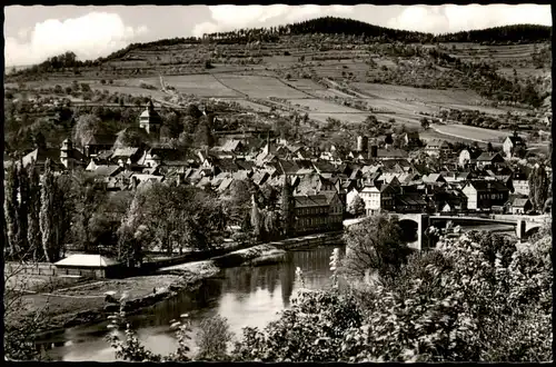Ansichtskarte Witzenhausen Panorama-Ansicht 1959