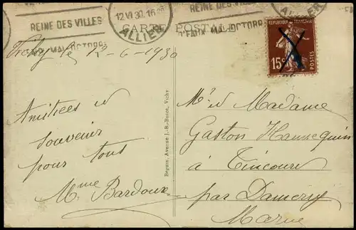 CPA Vichy La Véranda du Casino 1930