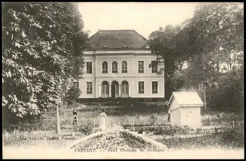 .Frankreich FREVENTS Petit Château de Rollepot, Schloss Frankreich 1916