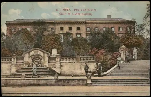 CPA Metz Palais de Justice Court of Justice Building 1923