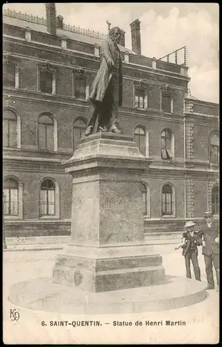 Saint-Quentin Saint-Quentin Statue de Henri Martin; Denkmal 1909