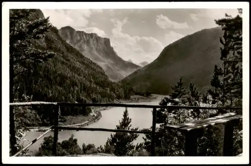 Ansichtskarte Bad Reichenhall Umland-Ansicht Saalachsee 1953