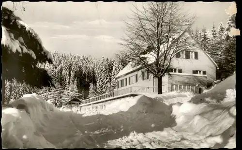 Ansichtskarte  Tempelhofer Landheim Warmensteinach im Fichtelgebirge 1967