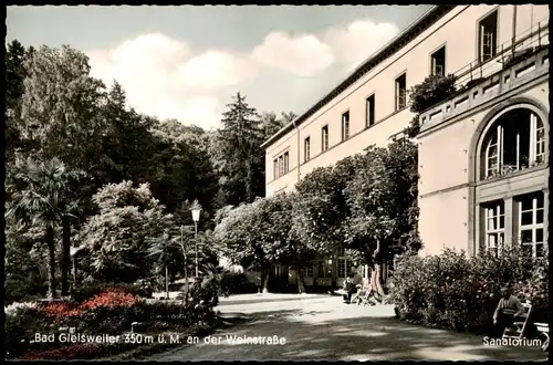 Ansichtskarte Gleisweiler-Edenkoben Sanatorium Außenansicht 1967