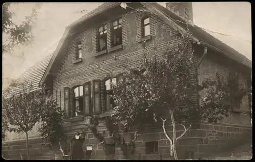Niederaula Stadtvilla Photo Mahr: Niederaula 1920  gel. Bahnpost Hersfeld