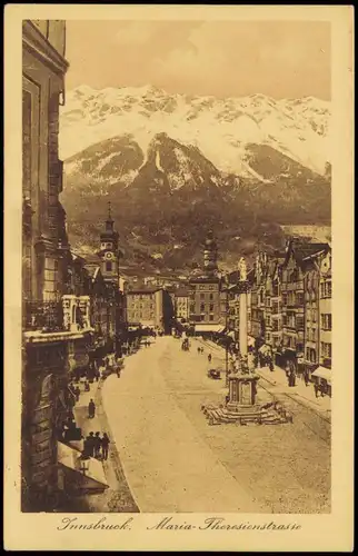 Ansichtskarte Innsbruck Maria Theresienstraße 1920
