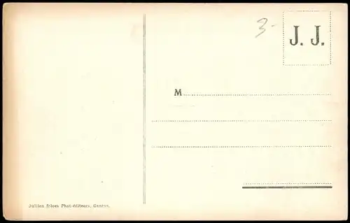 Ansichtskarte .Schweiz Chatedrale de St. Pierre et le Salève 1910