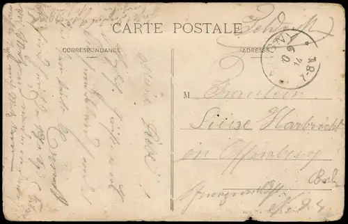 CPA Le Tréport Panorama pris des Terrasses Hafen Port 1914