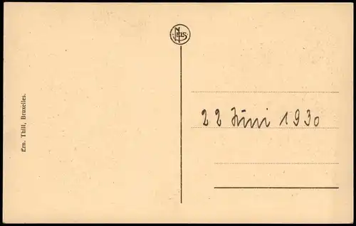 Postkaart Tervuren (Tervueren) Musée du Congo Belge 1930