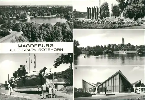 Magdeburg Adolf-Mittag-See, Hauptrestaurant - Adolf-Mittag-See,  979