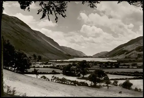 Wales (Allgemein) Riasbucht des Rivers Dovey, Cardigan in Wales 1970
