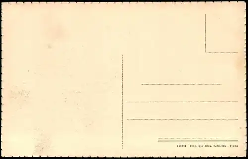 Postcard Rijeka Fiume/Reka Palazzo della R. Prefettura 1920