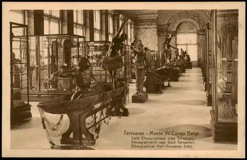 Tervuren (Tervueren) Tervueren - Musée du Congo Belge Salle Ethnographique 1922