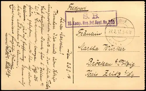 CPA Paris Trocadéro Palais 1917   1. Weltkrieg als dt. Feldpost gelaufen