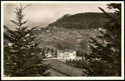 Ansichtskarte Ebersteinburg-Baden-Baden Blick auf.... 1932