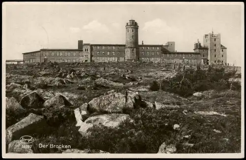 Ansichtskarte Ilsenburg (Harz) Brocken (Harz) - Haus 1931  gel. Stempel Brocken