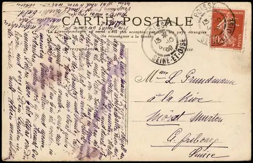 CPA Paris Brücke Pont - Le Pont au Change 1909