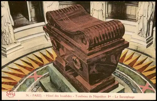 Paris Hôtel des Invalides Tombeau de Napoléon Le Sarcophage 1910