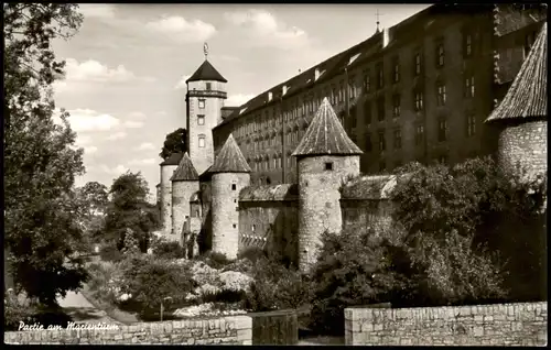 Ansichtskarte Würzburg Festung Marienberg Außenansicht 1960